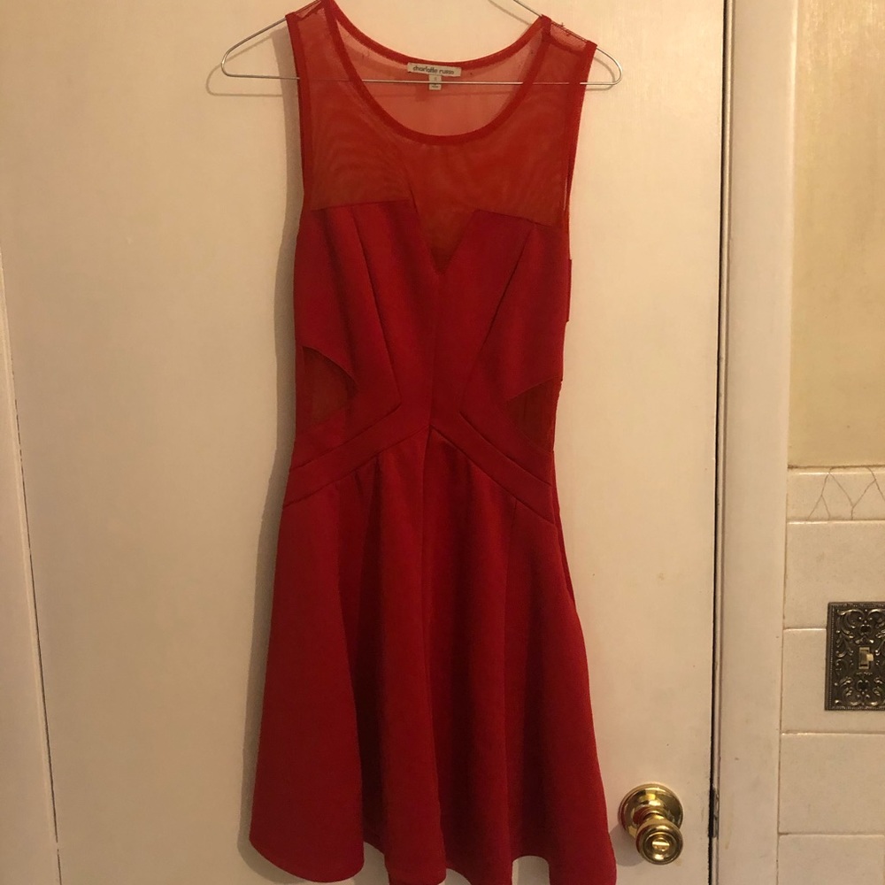 Red dress